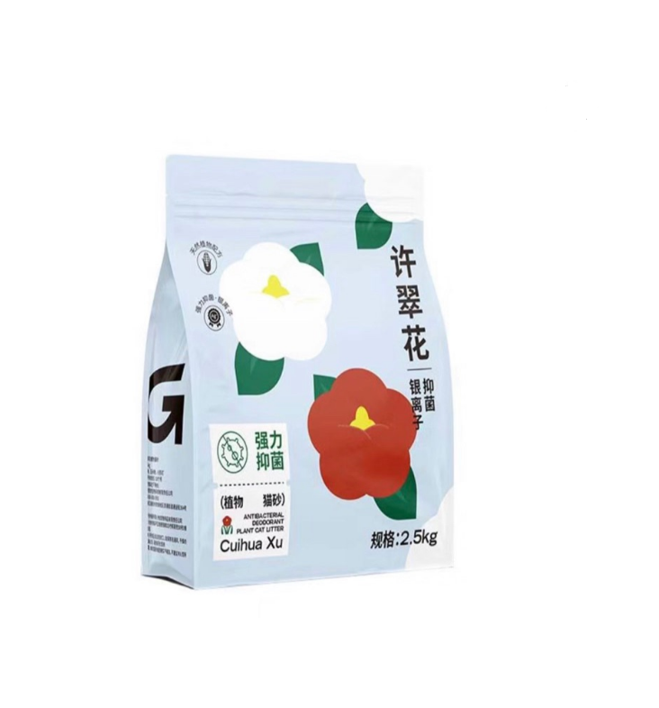 许翠花银离子抑菌款玉米淀粉砂（结团超棒）2.5KG装